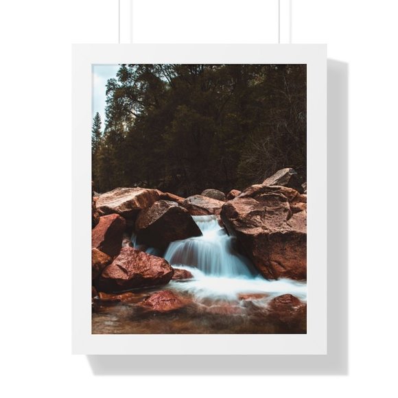 Merced River in Yosemite National Park, USA Waterfall Wall Art Design - Picture 8 of 9